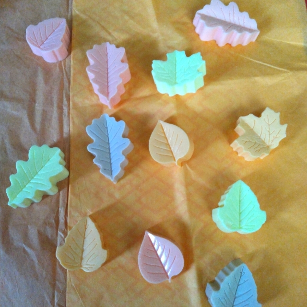 Homemade goat milk soap